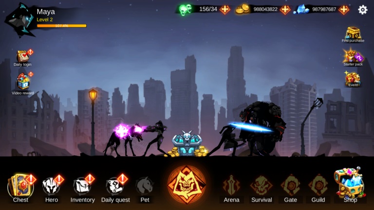 Shadow Lord(��Ӱ�������޽����ʯ��)0.4��׿���ͼ2