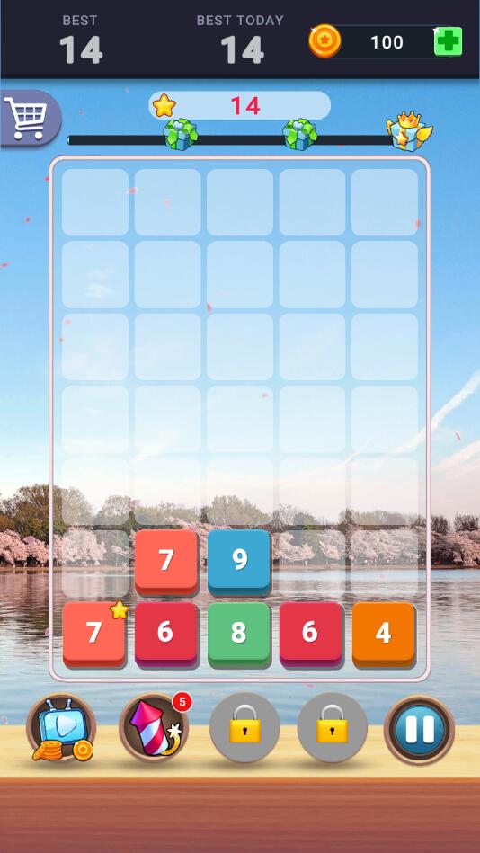 合并加号数字拼图(使用道具不减)1.0.9无限金币版截图3