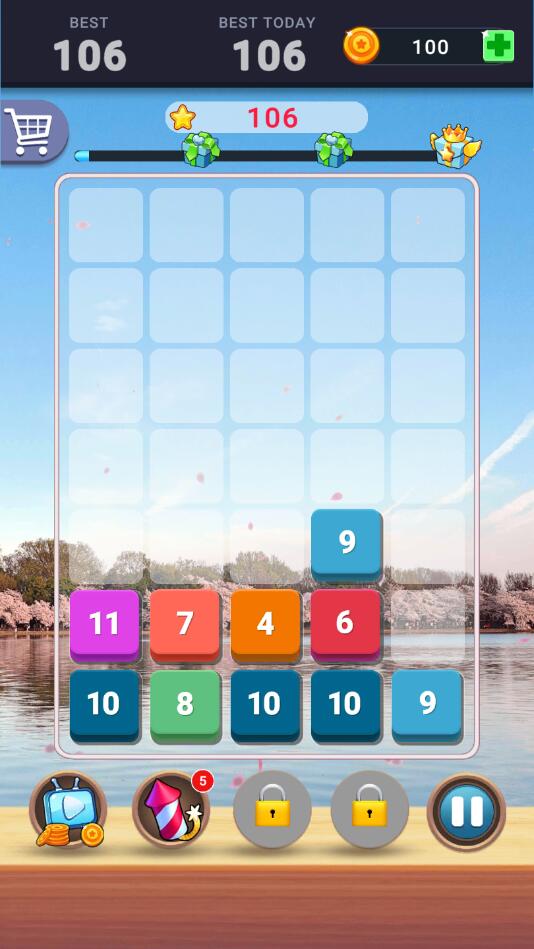 合并加号数字拼图(使用道具不减)1.0.9无限金币版截图2