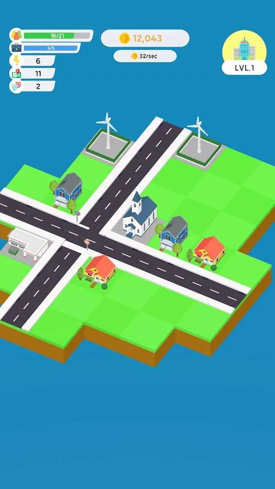 Idle City Mayor(闲散市长无限金币版)0.1.2安卓版截图1