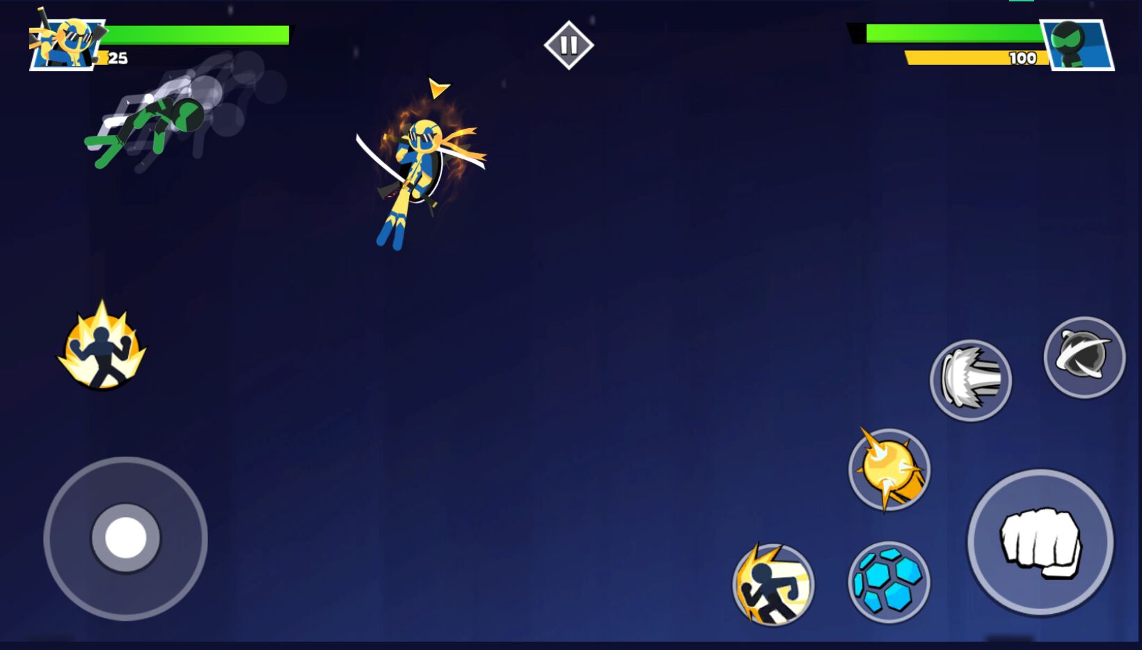 火柴人战斗狂暴官方版2.0最新版截图0