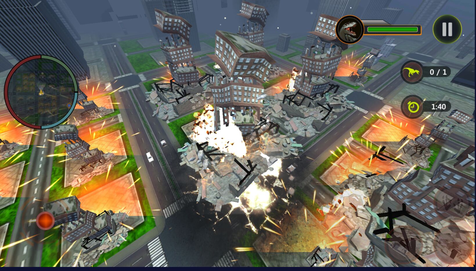 恐龙毁灭城市安卓版1.1单机版截图0