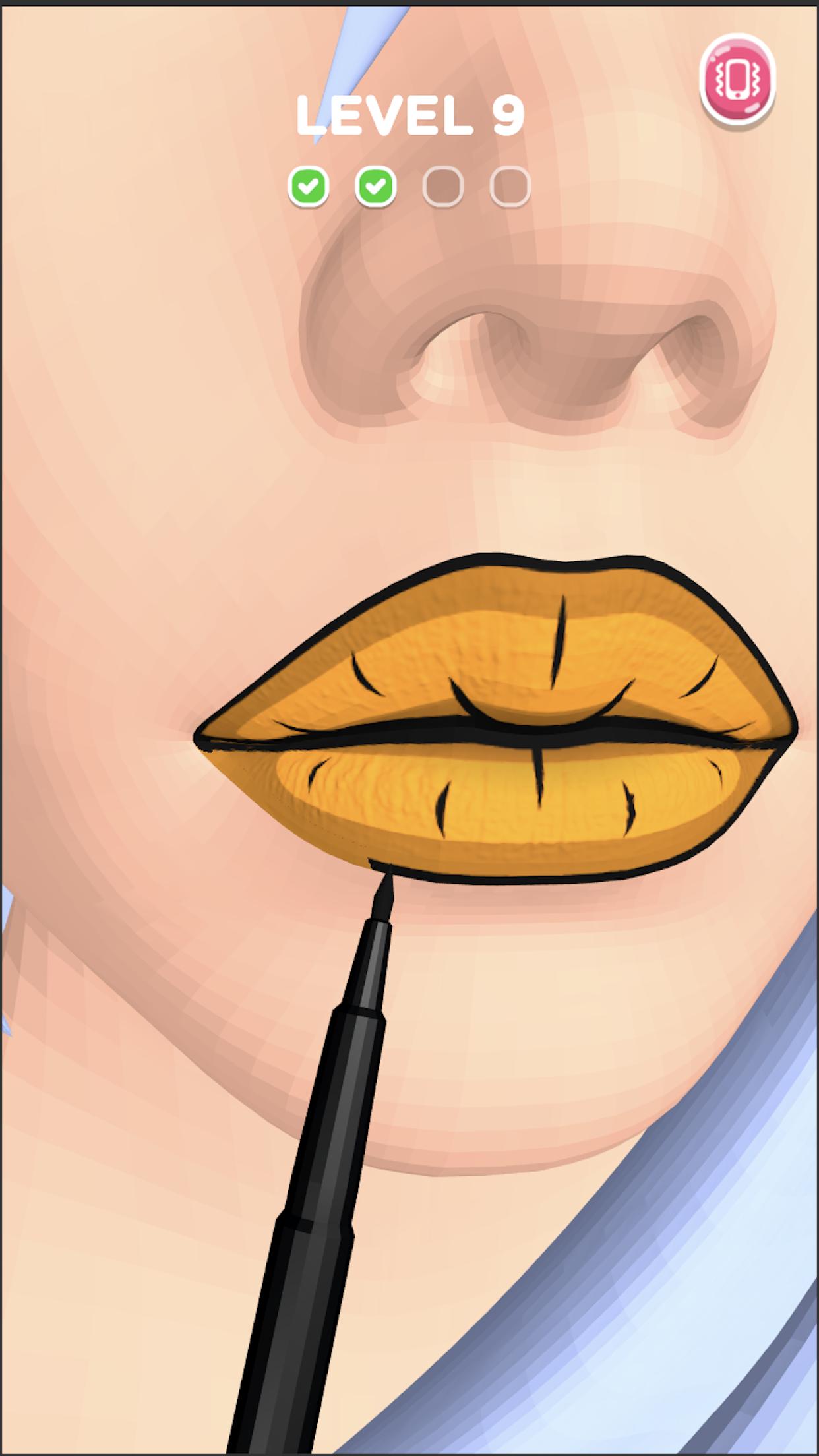 Lip Art 3D(唇彩3D无限钻石版)1.2.3最新版截图1