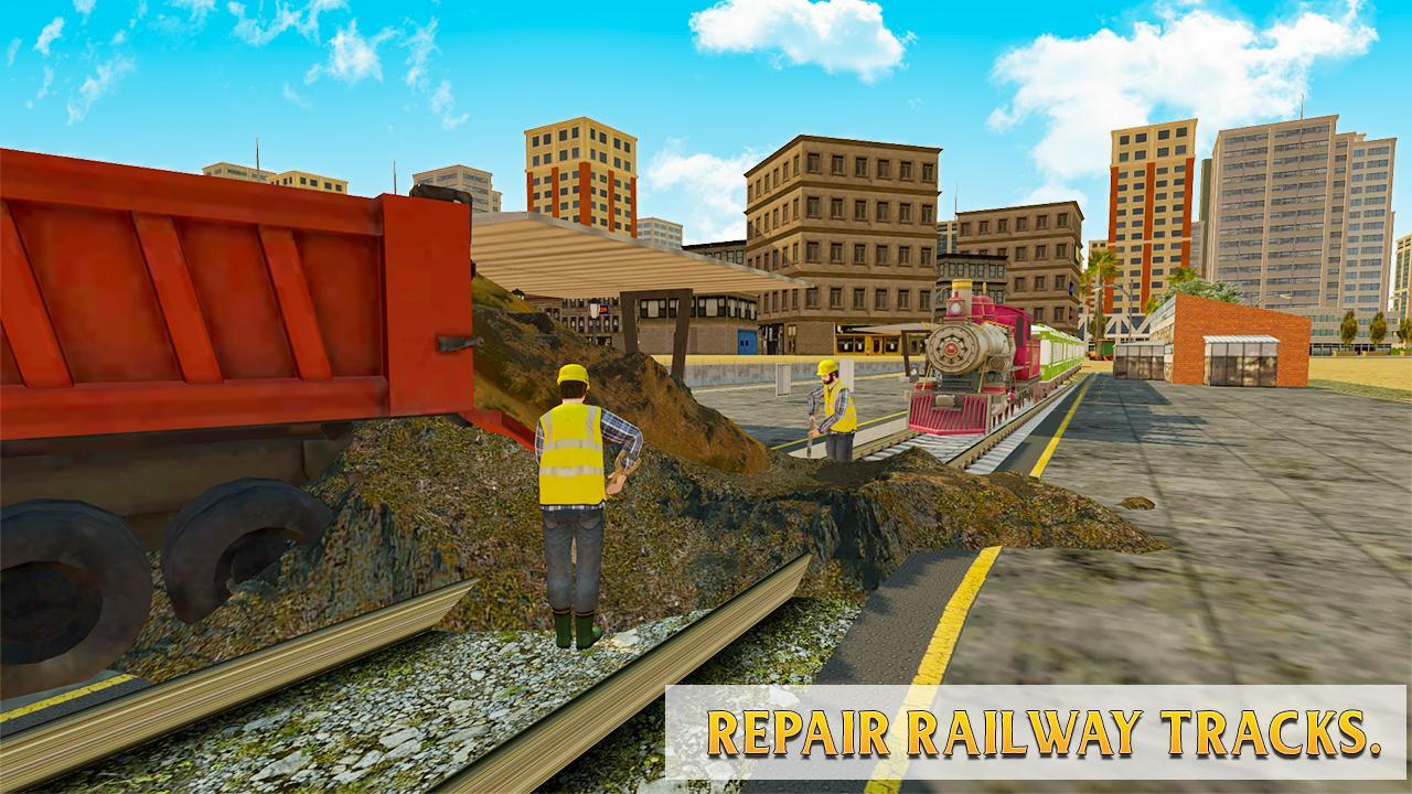 Train Station Construction Railway(建设铁轨无限金币版)1.9破解版截图2