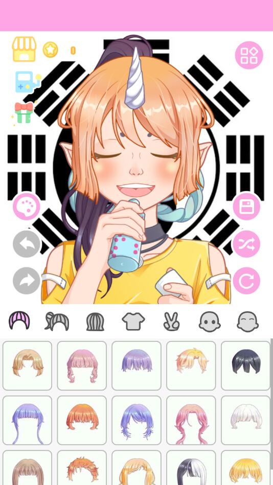 可爱的动漫女孩换装平台(解锁全部装扮)1.0.3最新版截图1