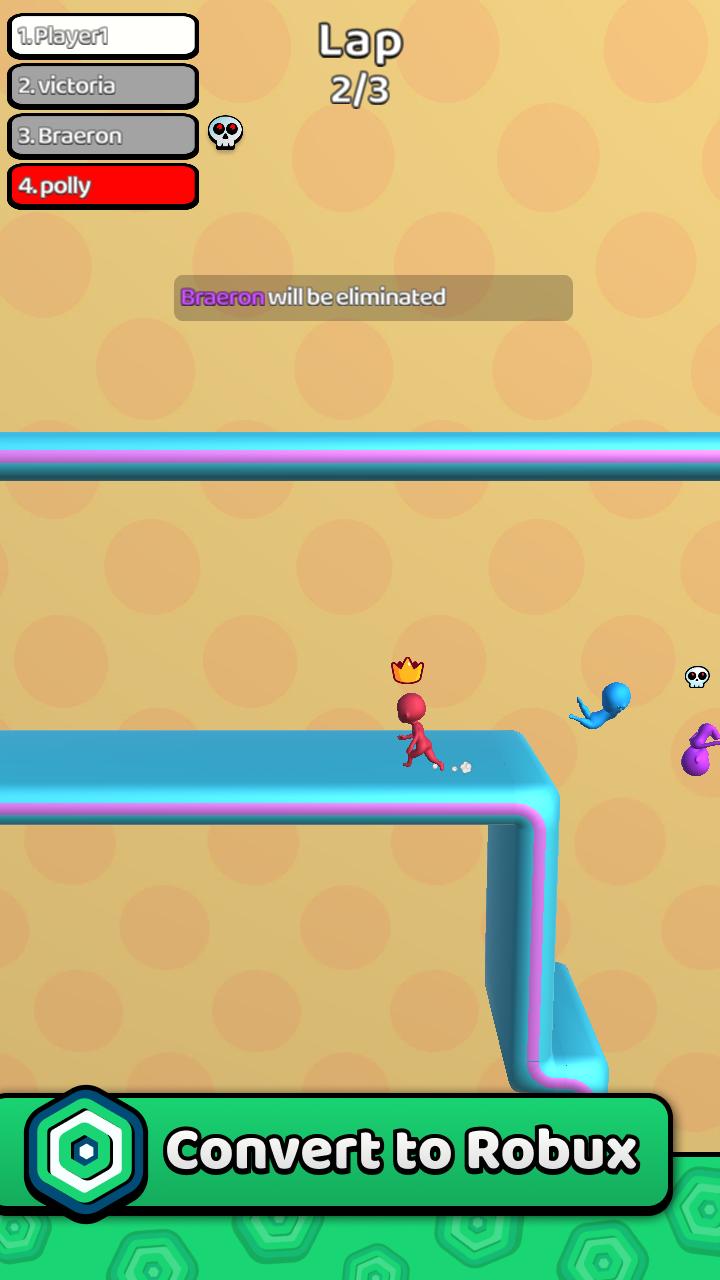 Color Race 3D Free Robux Roblominer(彩色赛跑3D)无限金币版0.1安卓版截图3