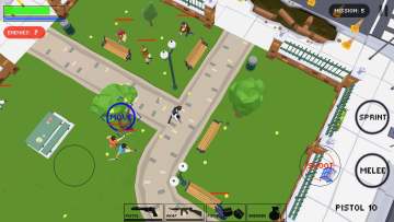 Polygon Cover Shooter City Police Vs Mob Warоڻȫؿƽͼ2