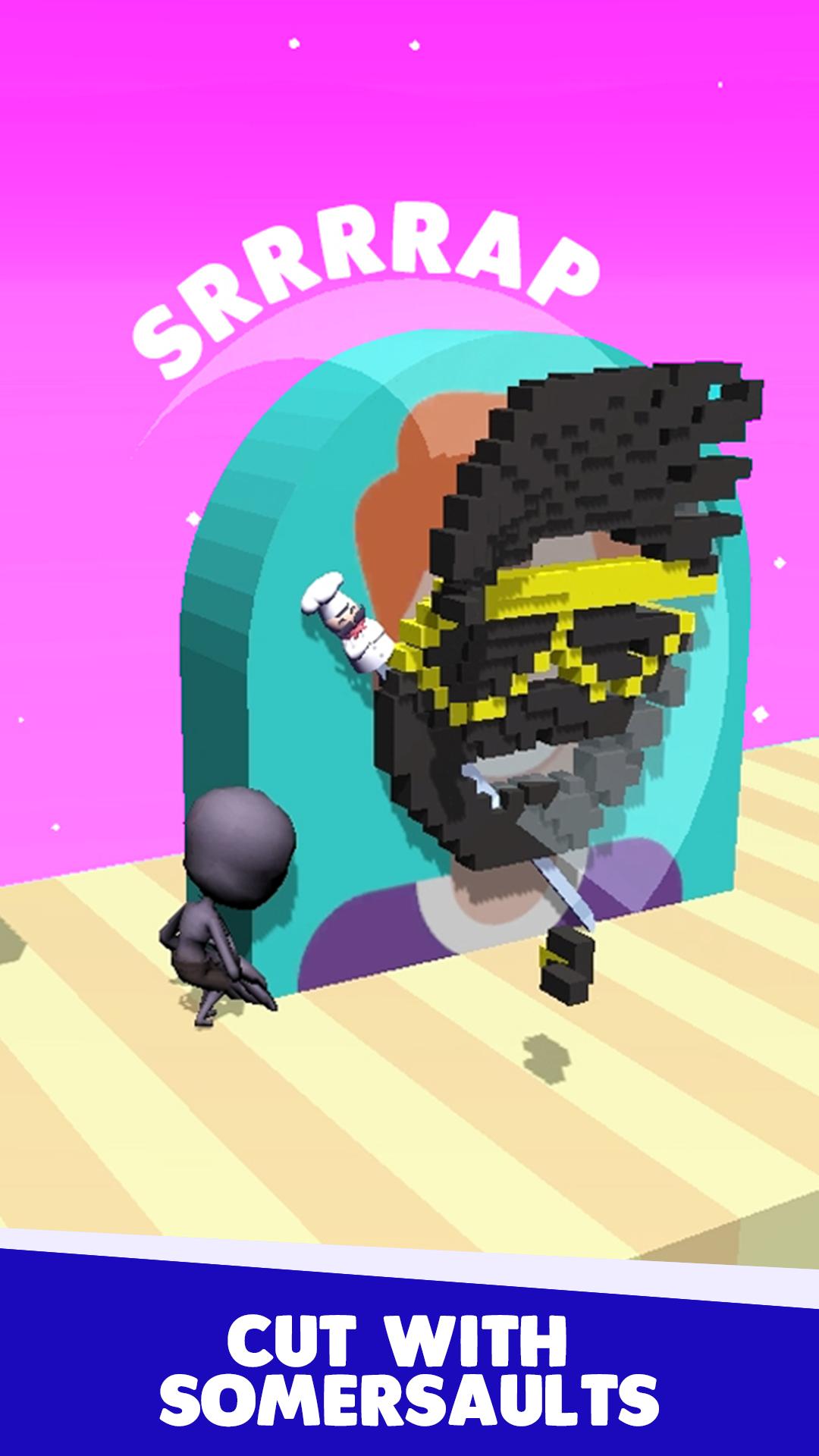 Mr Chief Slice Escape(厨师先生切片逃生无限奖励版)1.0.1去广告版截图2