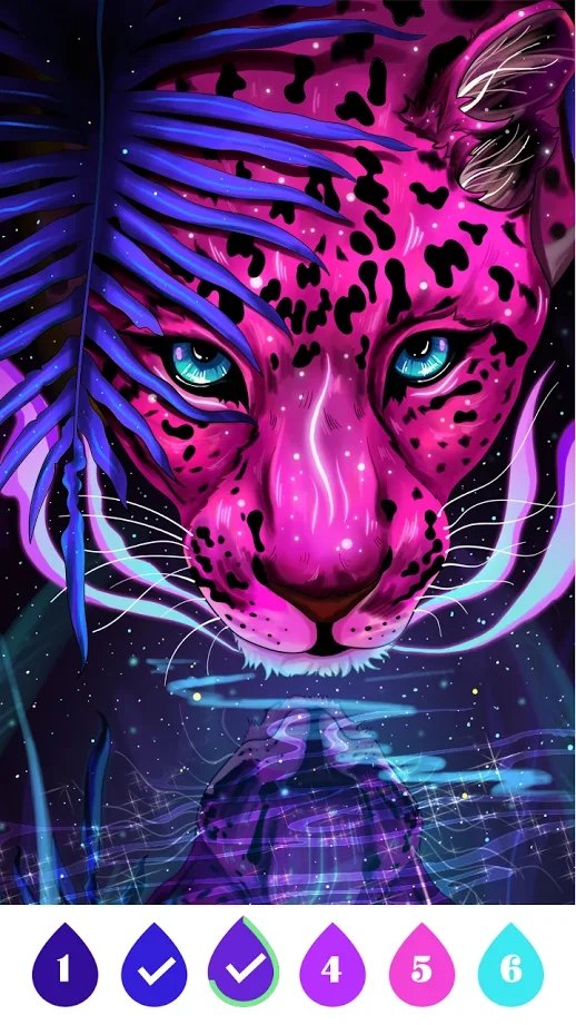 趣味数字涂色无限钻石破解版1.0.84内购版截图3