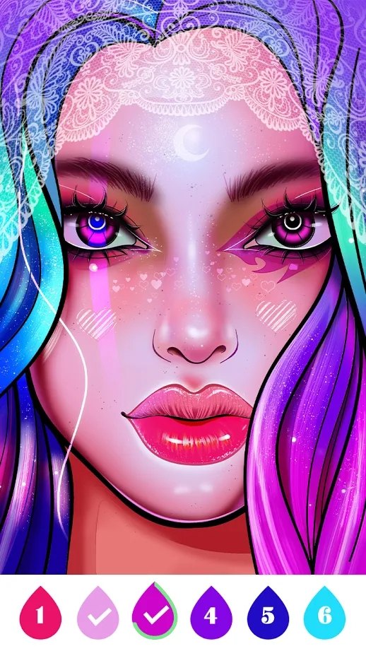 趣味数字涂色无限钻石破解版1.0.84内购版截图0