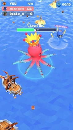 Clash of Krakens: Eat Everything(章鱼的冲突吃掉一切安卓版)截图0