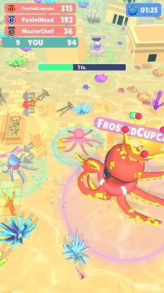 Clash of Krakens: Eat Everything(章鱼的冲突吃掉一切安卓版)截图2