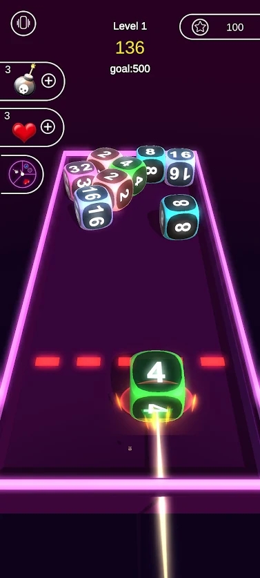 �������2048��Ϸ(Shoot Cubes 2048)1.0.7���°��ͼ1