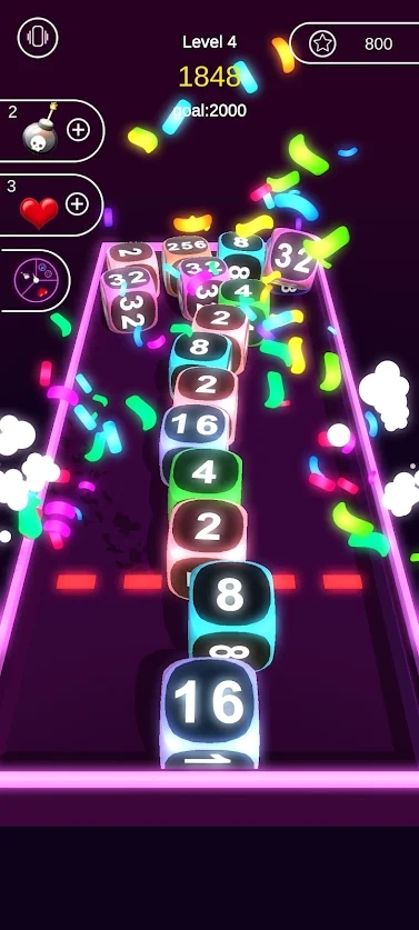 �������2048��Ϸ(Shoot Cubes 2048)1.0.7���°��ͼ2
