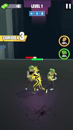摩天大楼斗士城市帮派破解版(Skyscraper Fighter City Gang)截图0