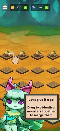 Merge Monsters(合并怪物无限钻石金币版)截图0