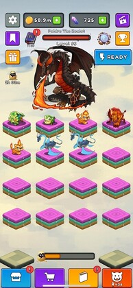 Merge Monsters(合并怪物无限钻石金币版)截图1