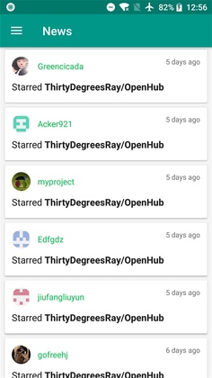 OpenHub for Github��ͼ0