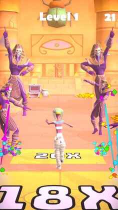 木乃伊快跑3D(Mummy Run 3D)截图0