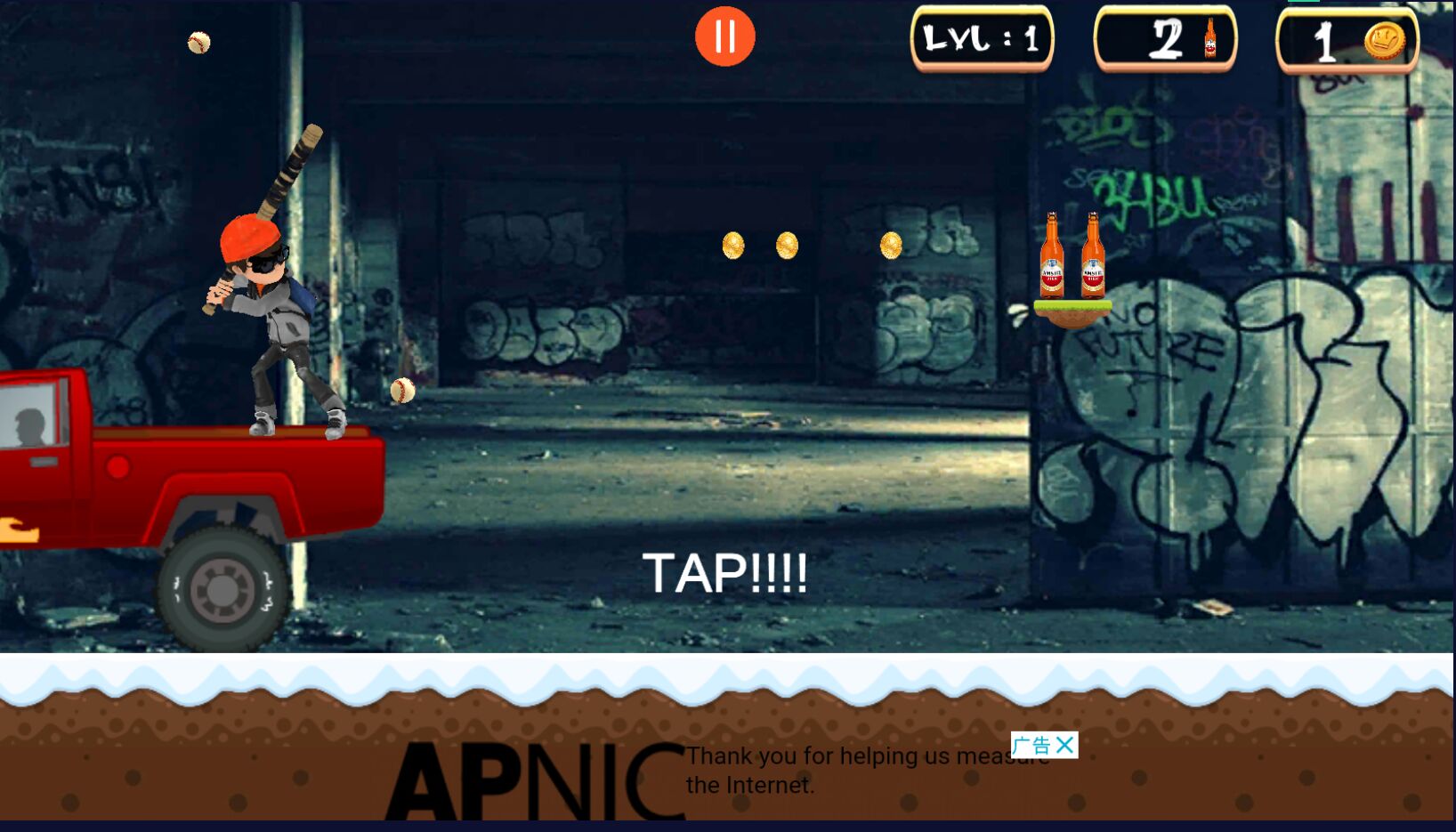 击倒瓶子射手2砸球安卓版 击倒瓶子射手2砸球安卓版