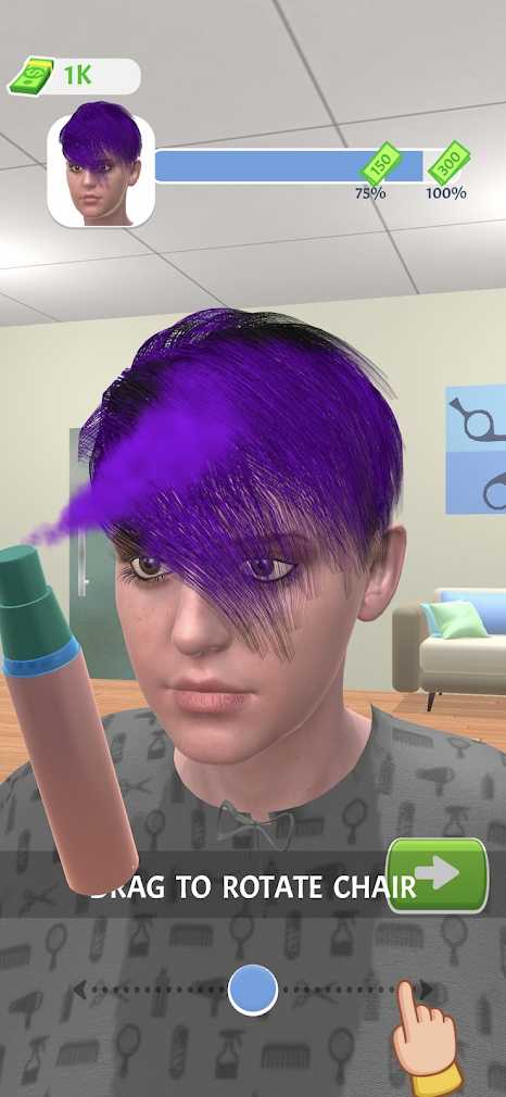 Real Haircut(真实的发型3D破解版)1.10.1安卓版截图2