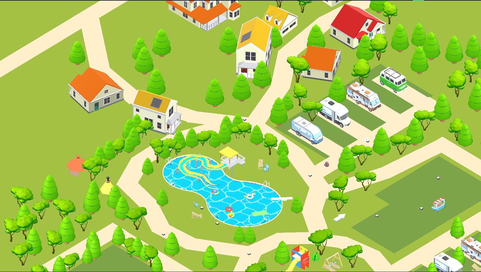 campground tycoon(营地大亨单机版)0.2.2手机版截图1