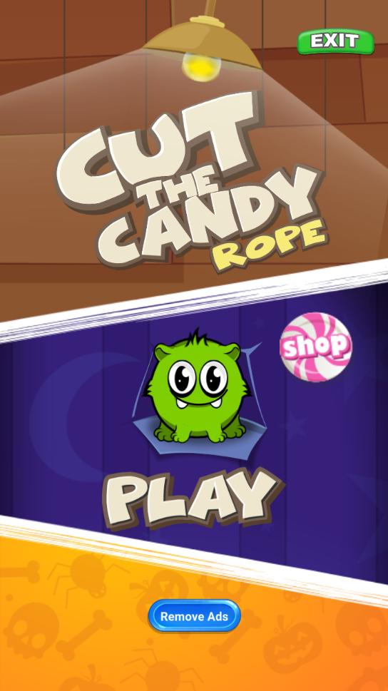 Cut The Candy Rope(切糖果绳解锁关卡版)9.0破解版截图0