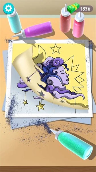 Sand Painting(沙画破解版)1.4免广告版截图0