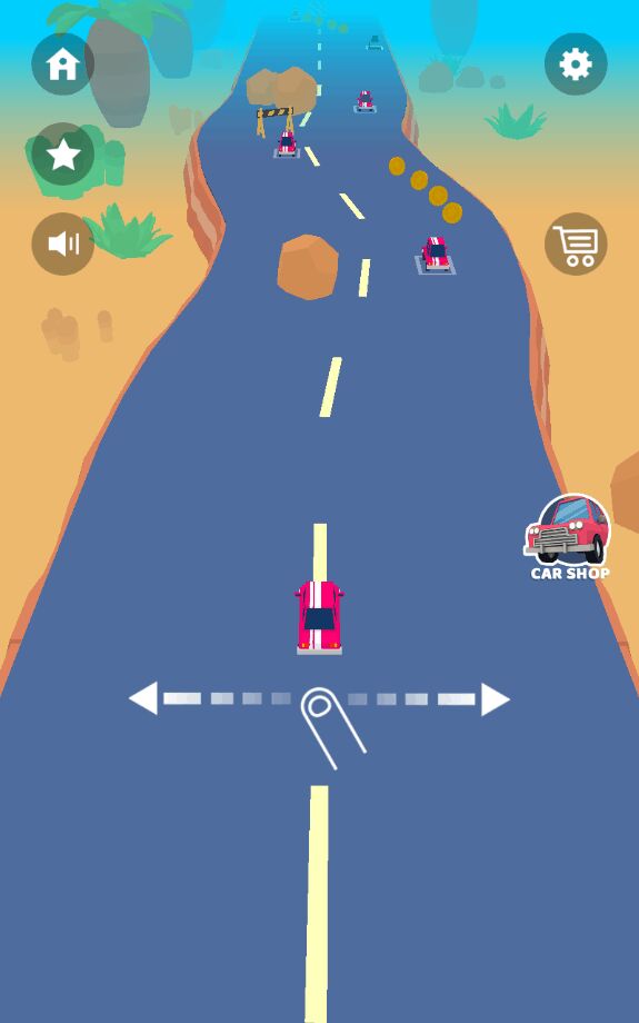 Mad Cars(疯狂的汽车免广告版)1.5.5破解版截图2