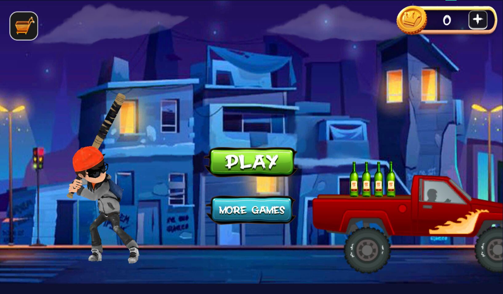 Hit & Knockdown Bottles 2D(击倒瓶子射手2)砸球安卓版0.1最新版截图2