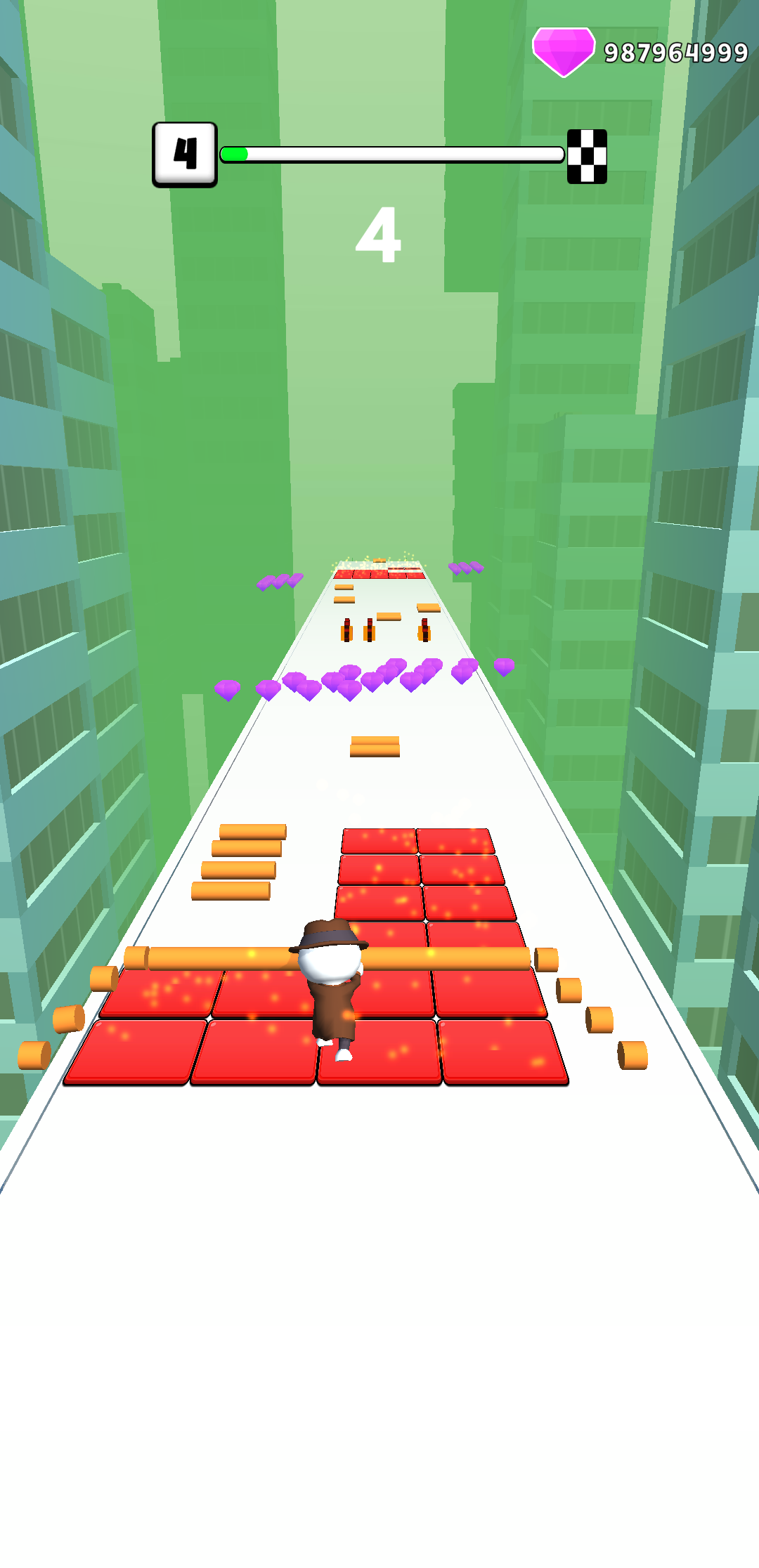 Roof Run(屋顶跑酷无限金币版)1.0.2破解版截图3