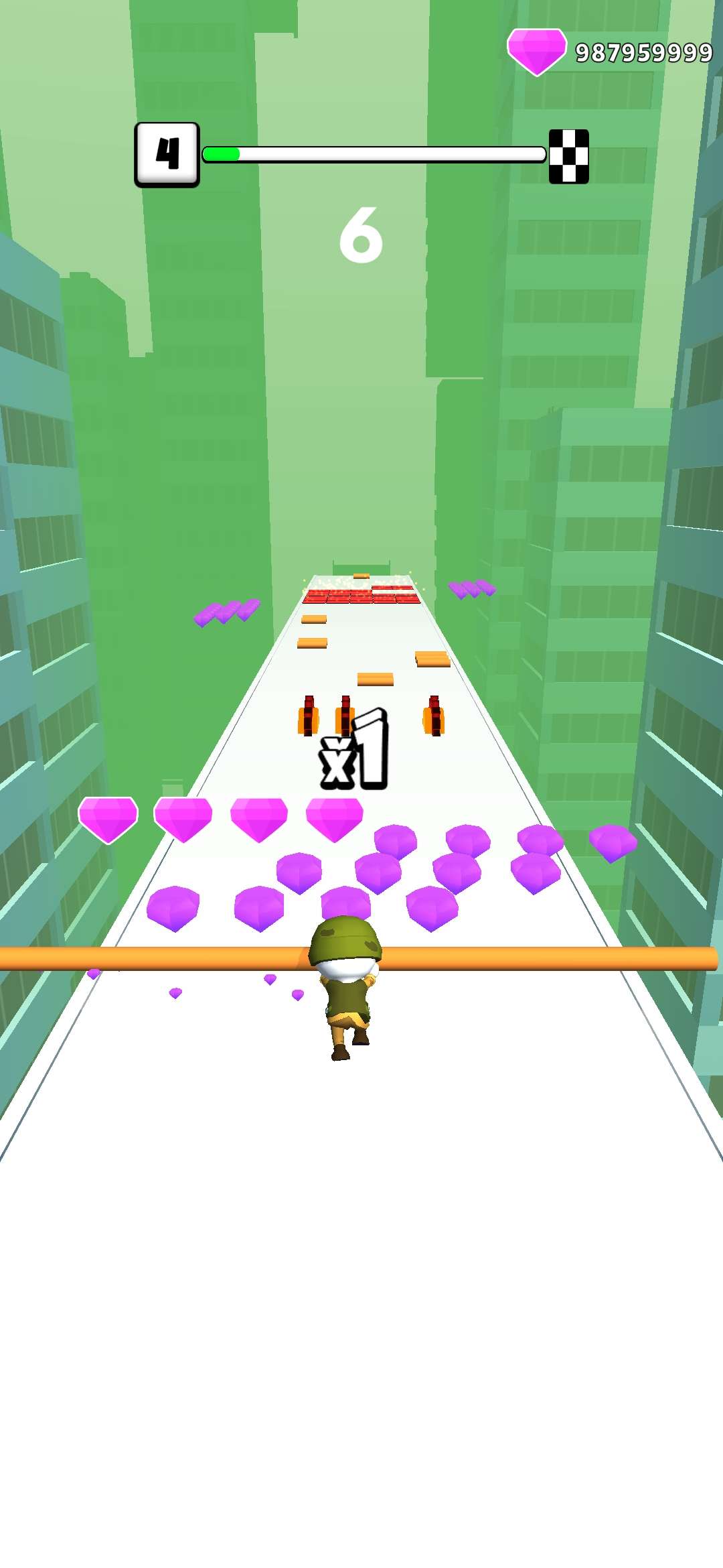 Roof Run(屋顶跑酷无限金币版)1.0.2破解版截图2