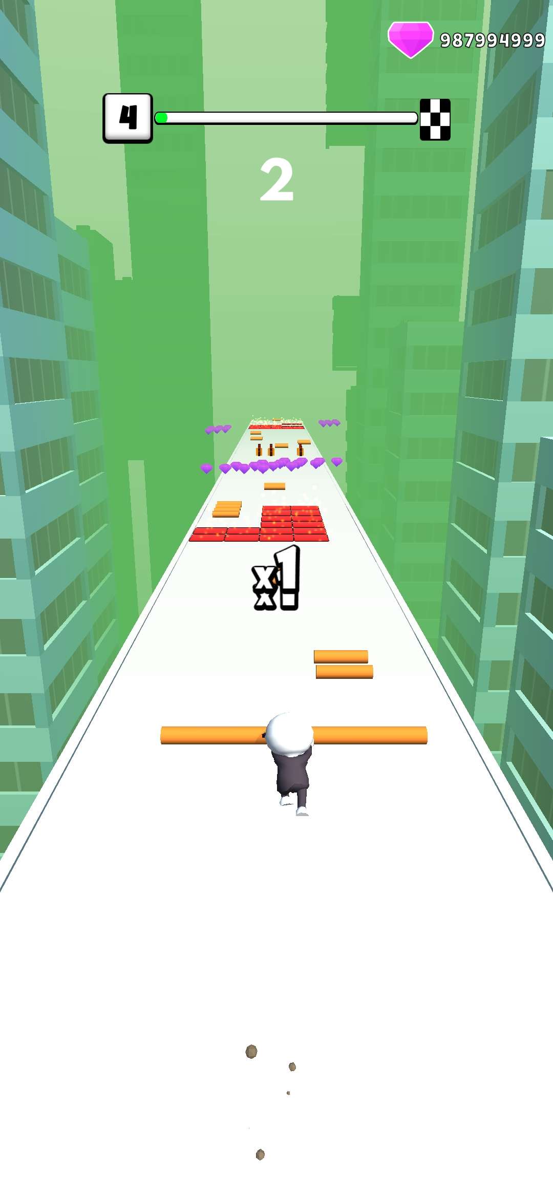 Roof Run(屋顶跑酷无限金币版)1.0.2破解版截图1