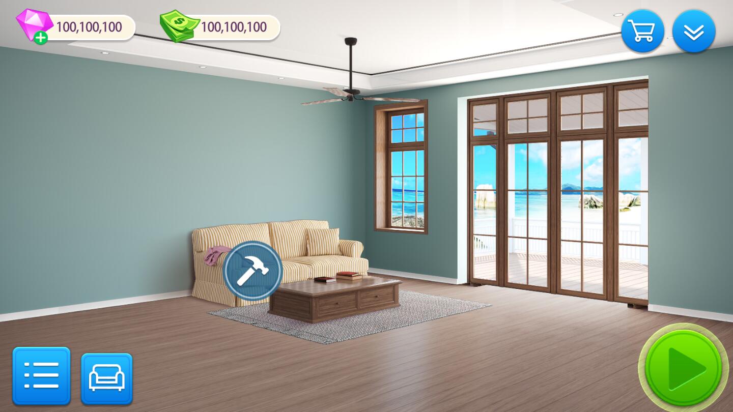 油漆改造和色彩家居设计无限钻石钞票版1.0.1修改版截图0