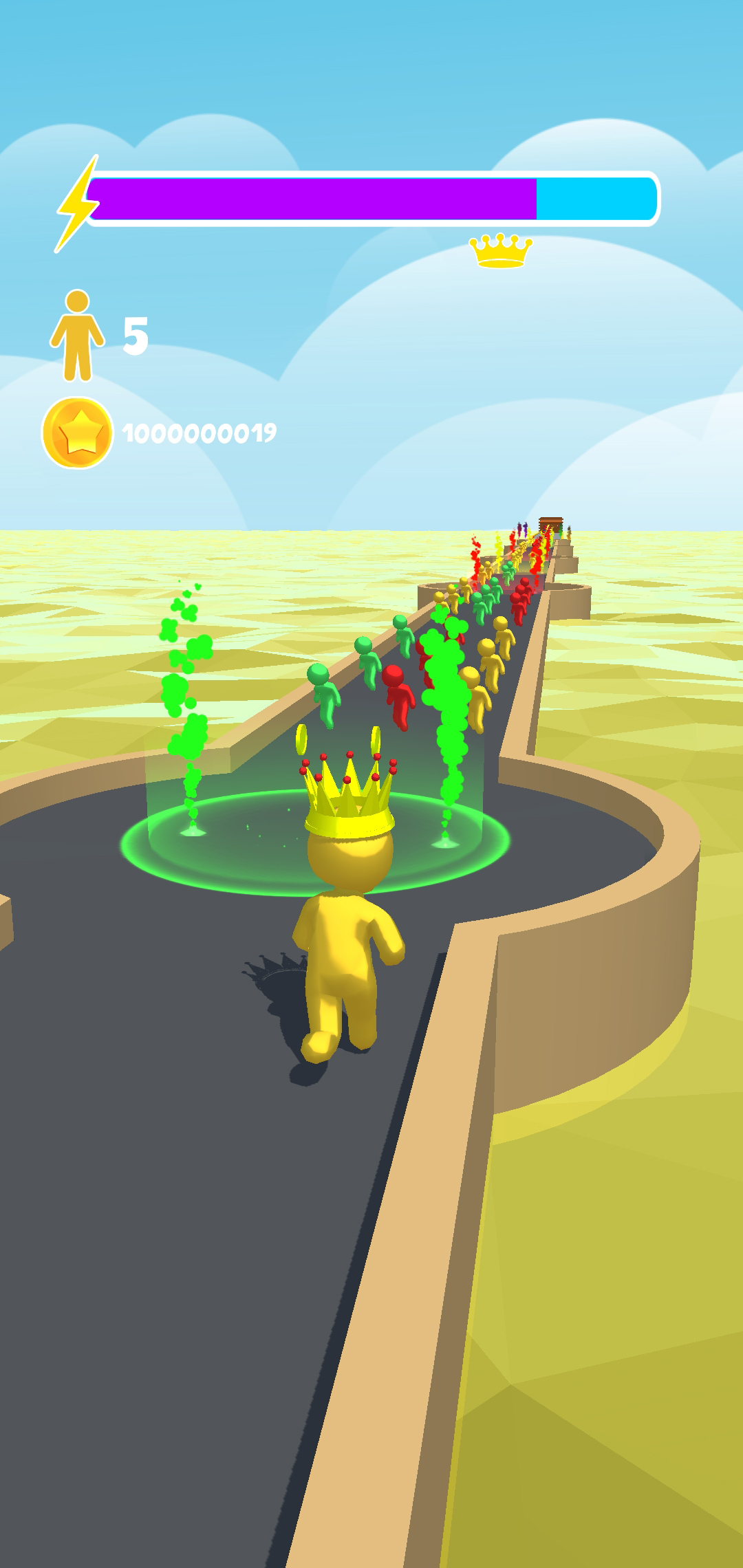 Giant Rush Offline!(小人奔跑无限金币版)1.6最新版截图1