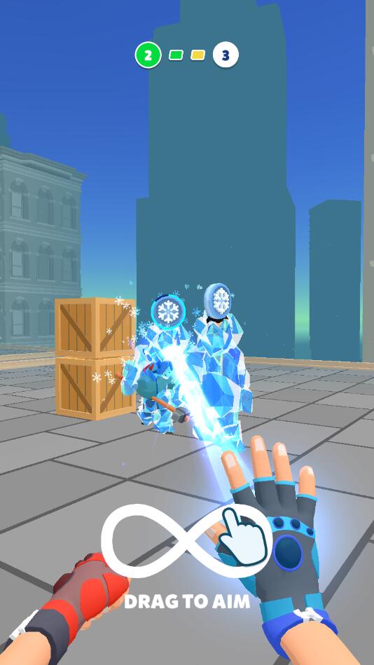 冰人3D解锁全部皮肤版0.9修改版截图1