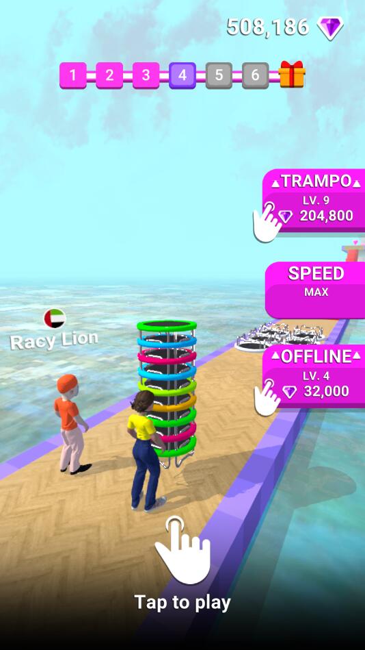 蹦床堆高车(使用钻石不减反加)0.0.64破解版截图0