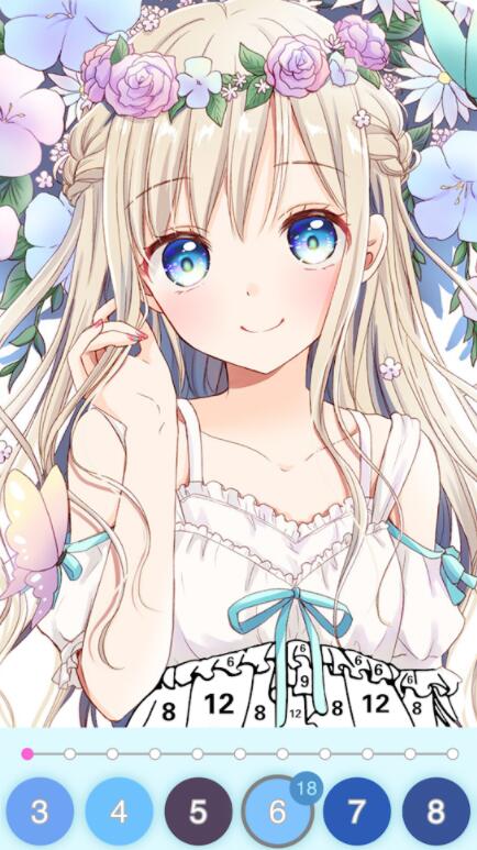 Anime Paint by Number(动漫数字填色手游)1.0安卓版截图0