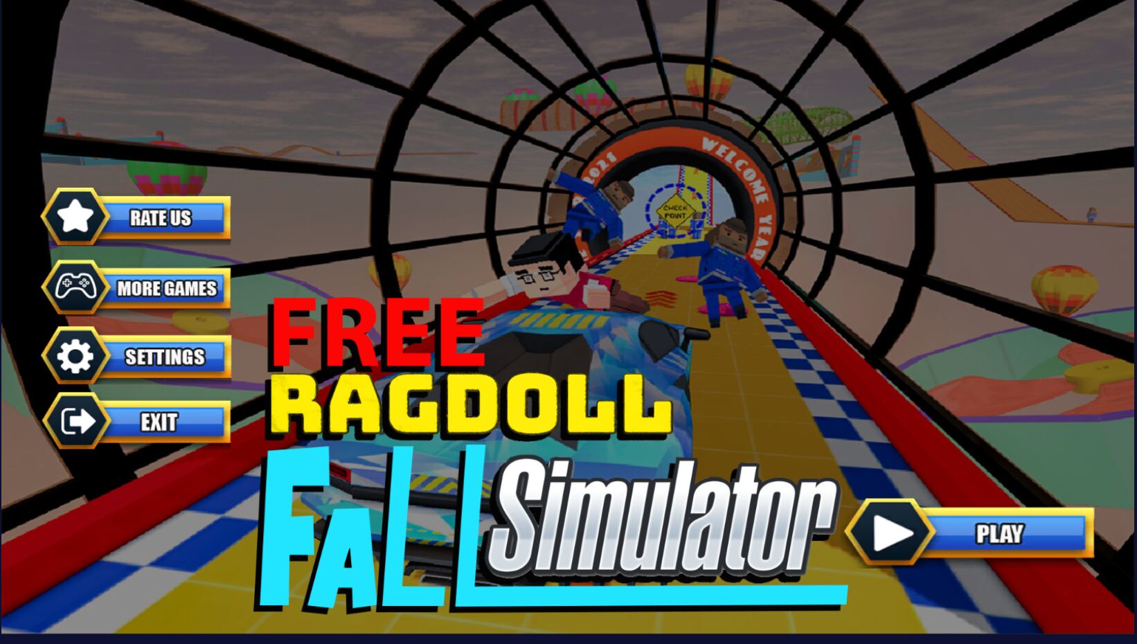 像素撞击模拟器最新版1.1手机版截图1