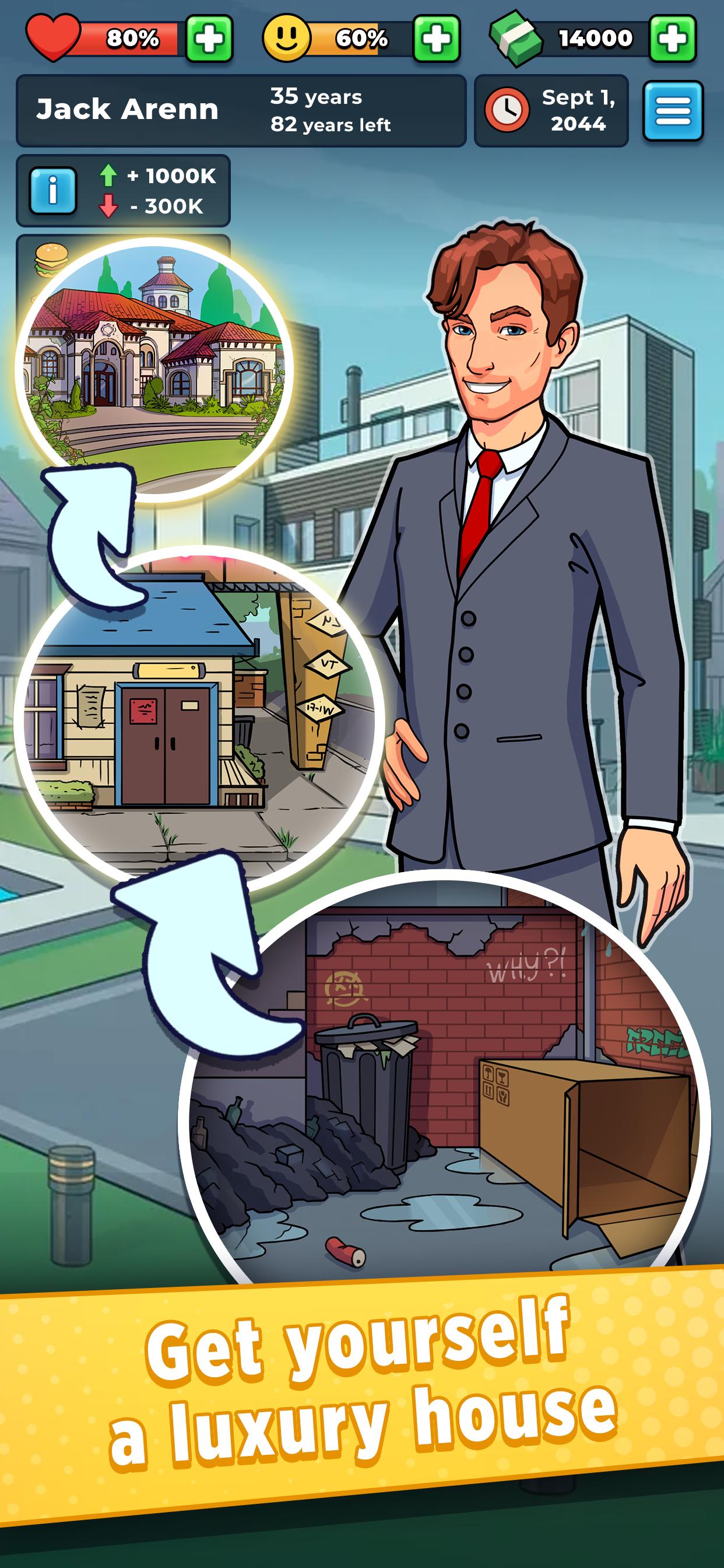 流浪汉生活商业模拟器官方版(Vida de Mendigo: Simulator de Negócios & Magnata)1.12最新版截图3