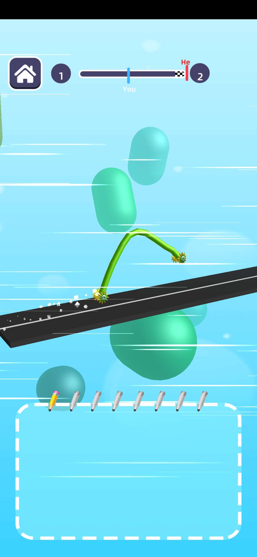 Draw Car(手画赛车划线决斗破解版)1.0.7安卓版截图1