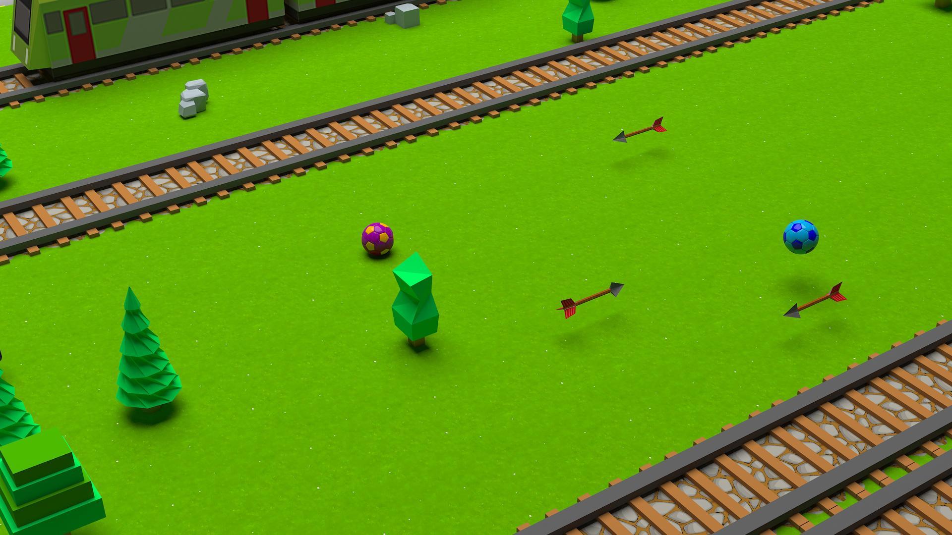 足球无尽道口3D无限金币版 足球无尽道口3D无限金币版