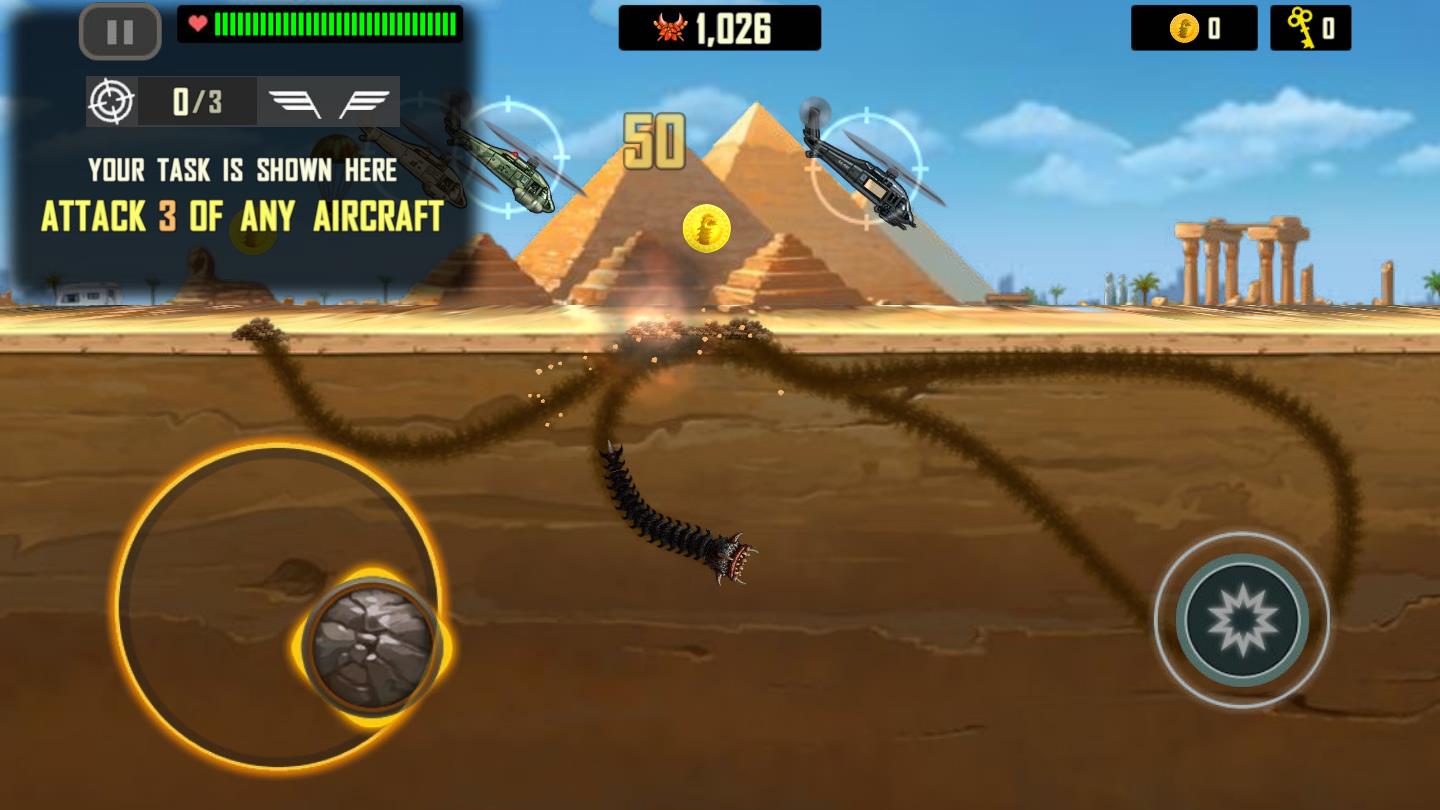 Death Worm Free最新版2.0.028安卓版截图0