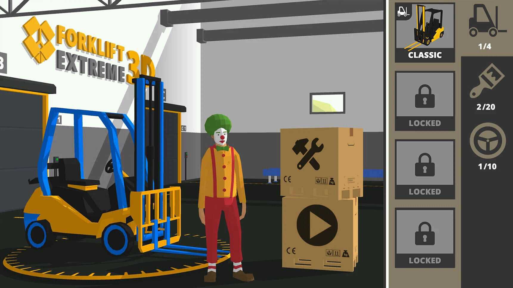 Forklift Extreme 3D(叉车3D模拟器破解版)1.0中文版截图1
