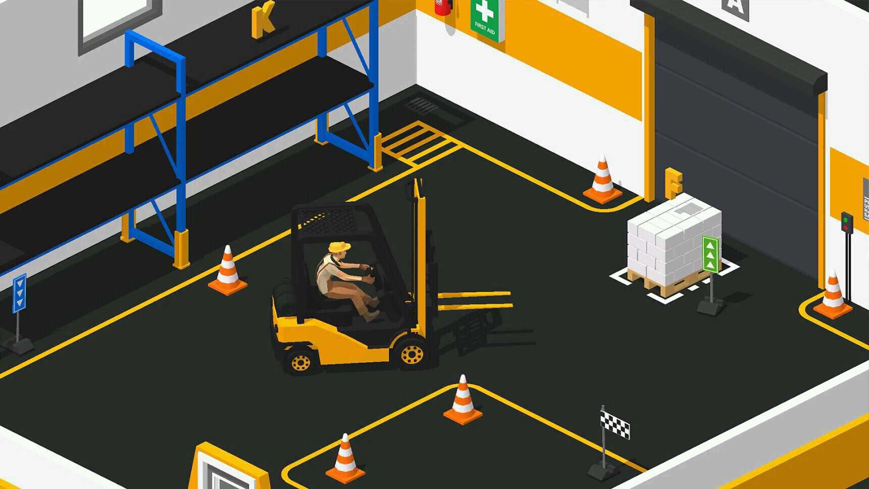 Forklift Extreme 3D(叉车3D模拟器破解版)1.0中文版截图2