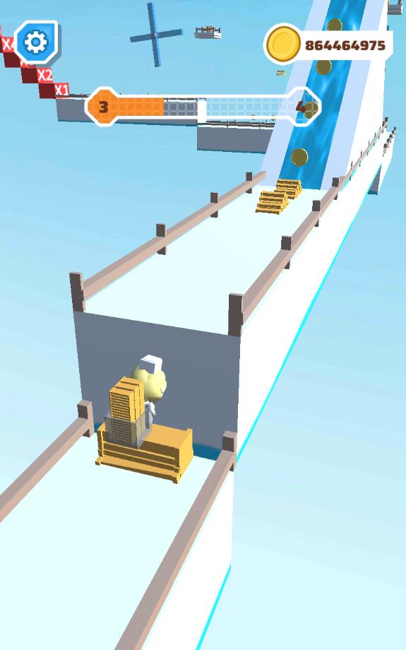 天天搭楼梯无限金币版1.0.1修改版截图0