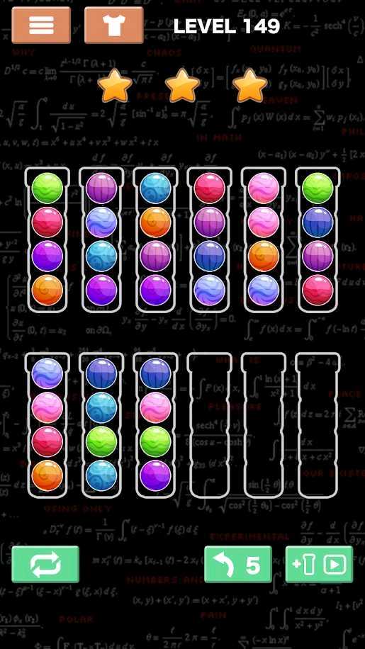 SortColor(颜色分类球球无限金币版)1.0破解版截图1