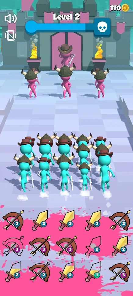 Merge Army 3D!(�ϲ�½��3d�ƽ��)0.2��׿���ͼ0