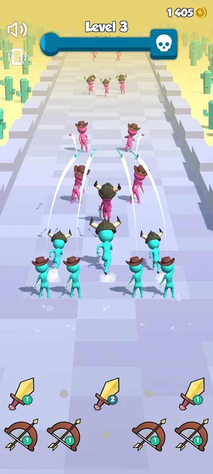 Merge Army 3D!(�ϲ�½��3d�ƽ��)0.2��׿���ͼ2