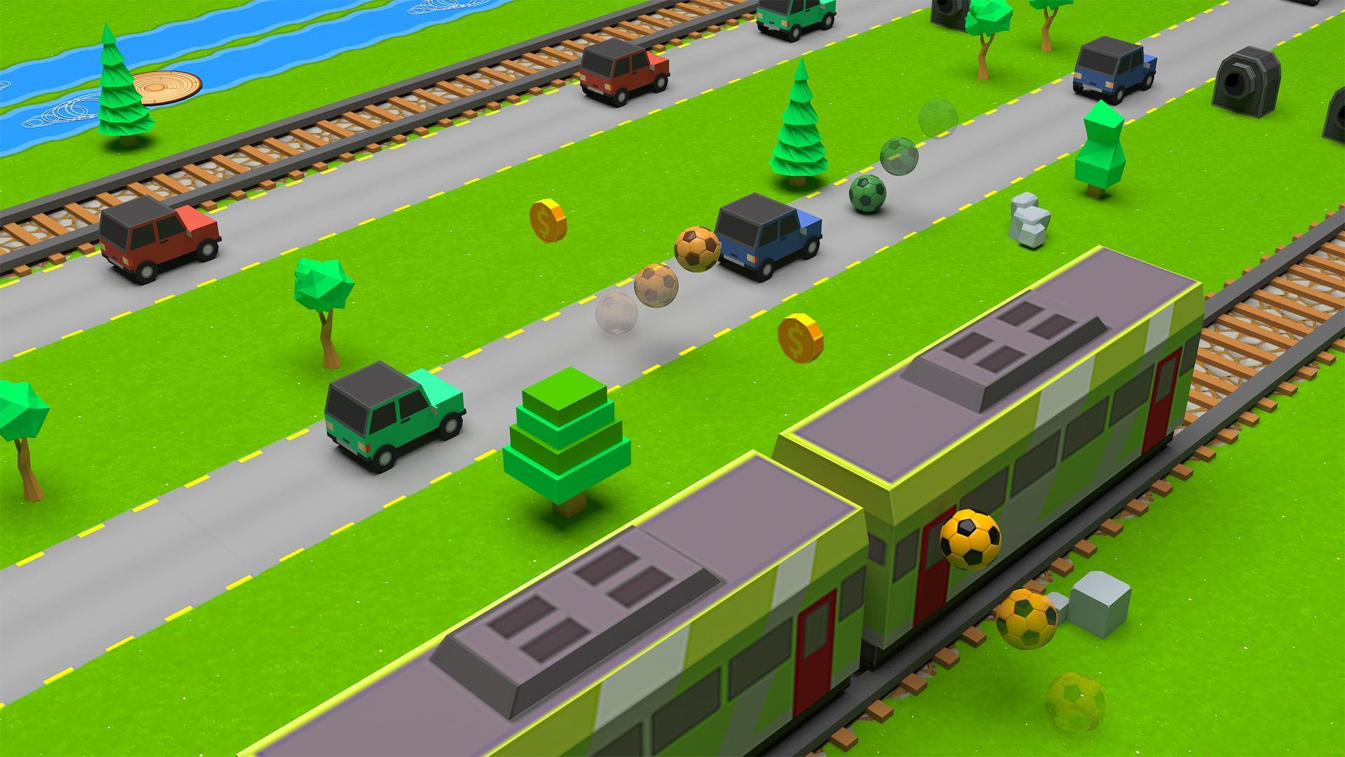 足球无尽道口3D无限金币版1.2破解版截图0